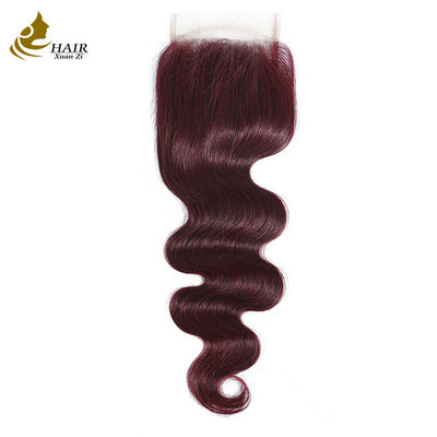 Virgin Ombre 99j Body Wave মানব চুল শিশুর চুলের সাথে দাড়ি বন্ধ