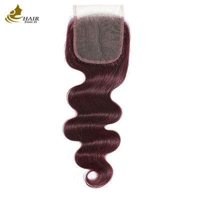 Virgin Ombre 99j Body Wave মানব চুল শিশুর চুলের সাথে দাড়ি বন্ধ