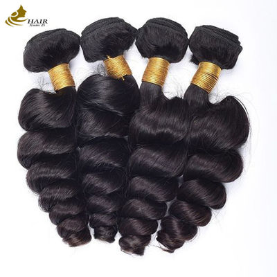 চুল গ্রেড 10A ভার্জিন মানব চুল Weft আলগা তরঙ্গ শৈলী রঙিন করা যেতে পারে