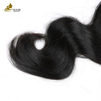 ডাবল ওয়েফ্ট 100% ব্রাজিলিয়ান মানব চুল Wavy Bundles বাদামী