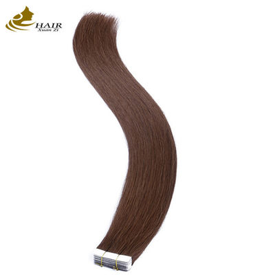 প্ল্যাটিনাম স্বর্ণকেশী 20 ইঞ্চি টেপ এক্সটেনশন কুমারী মানব চুল