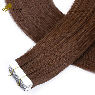 প্ল্যাটিনাম স্বর্ণকেশী 20 ইঞ্চি টেপ এক্সটেনশন কুমারী মানব চুল