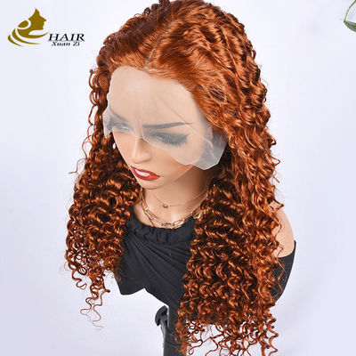 বার্গুন্ডি কাস্টমাইজড হিউম্যান হেয়ার উইগস আফ্রো কিঙ্কি কোঁকড়ানো স্টাইল