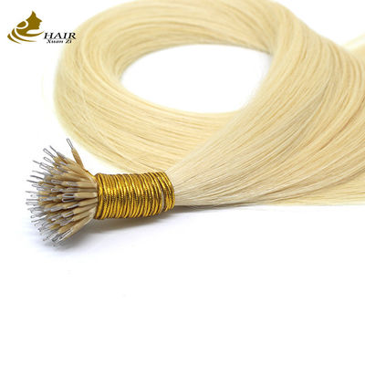 18 ইঞ্চি ন্যানো রিং মানব চুল এক্সটেনশান কেরাটিন ইউ টিপ কাস্টম