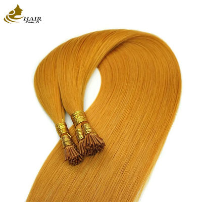 18 ইঞ্চি হিউম্যান স্ট্রেইট প্রি-বন্ডেড হেয়ার এক্সটেনশন আমি টিপ 50 স্ট্র্যান্ড