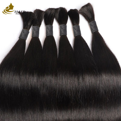 পাইকারি কাঁচা ১০০% কুমারী ব্রাজিলিয়ান/মালয়েশিয়ান/ভারতীয়/পেরুভিয়ান মানব প্রজনন চুল বাল্ক