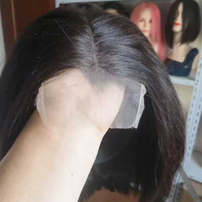 ফ্যাশন হিউম্যান হেয়ার বব উইগ ব্রাজিলিয়ান হেয়ার দাড়ি ফ্রন্ট উইগ