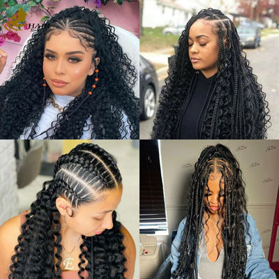 কমলা রঙের কার্ল ১00% কুমারী মানুষের চুল ৫*৫ রেডি টু গো গ্লুলেস সিল্ক টপ ফুল লেস উইগ, পরা সহজ