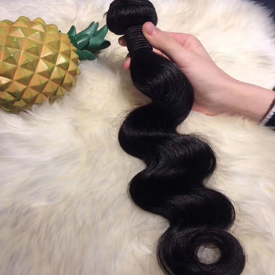 20inch Virgin Human Hair Bundles Natural Balck Body Wave Hair Weft